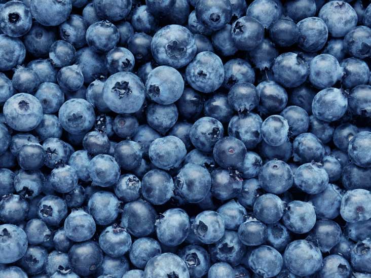 How Many Calories In 1/2 Cup Of Blueberries